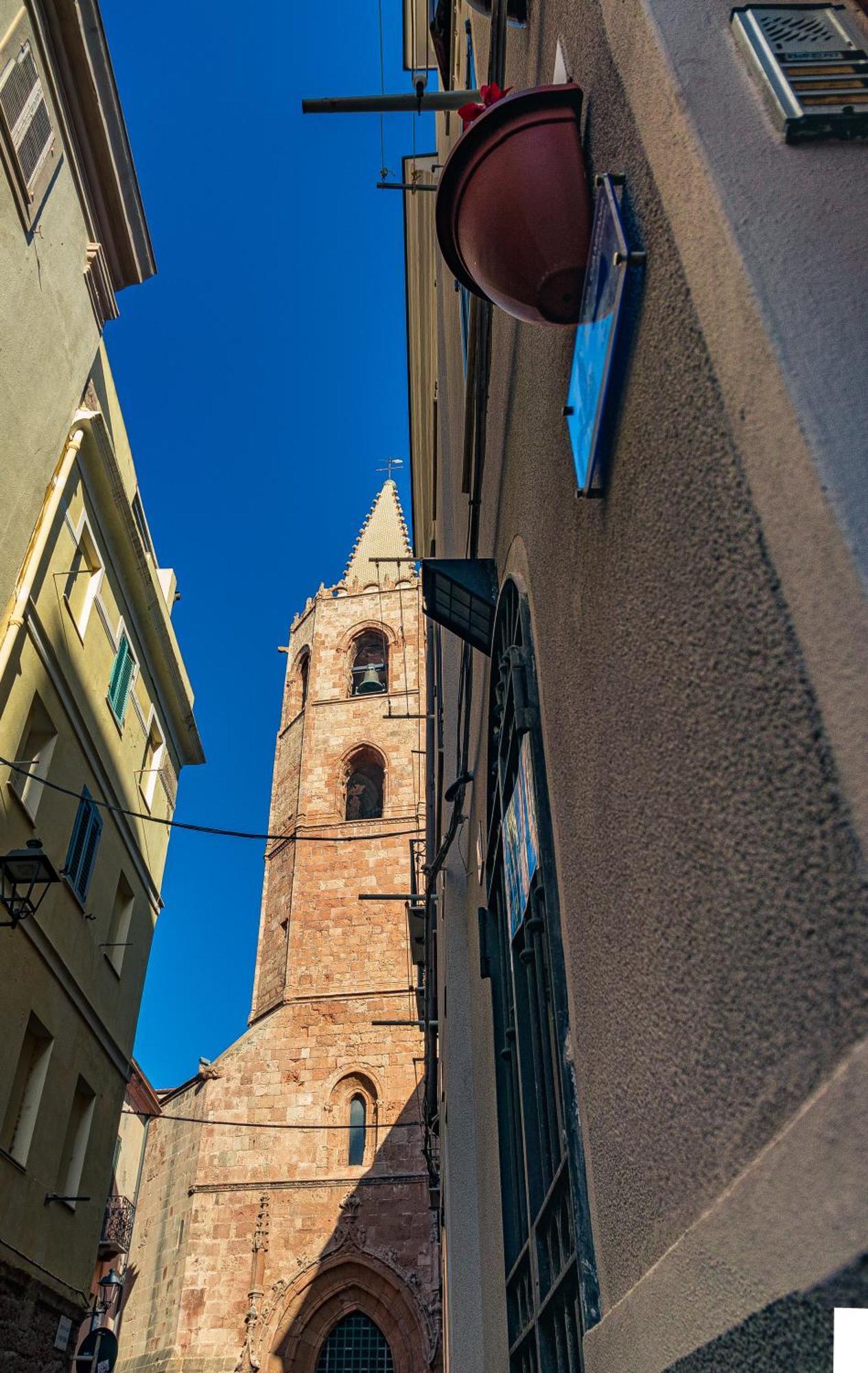 Casa Del Campanil Daire Alghero Dış mekan fotoğraf